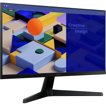 SAMSUNG LS24C310EAMXUE 24-Inch S3 Essential Monitor, Black