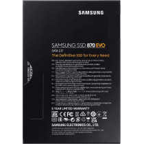 SAMSUNG 870 EVO 500GB 2.5 inch SATA III Internal Solid State Drive SSD MZ 77E500BW