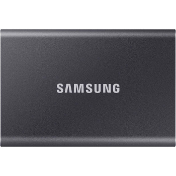 SAMSUNG SSD T7 Portable External Solid State Drive 1TB, Up to 1050MB/s, USB 3.2 Gen 2, Reliable Storage for Gaming, Students, Professionals, MU-PC1T0T/AM, Grey