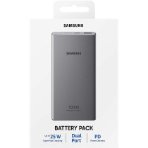 SAMSUNG 15W Fast Charging Wired EB-P3300XJEGWW Battery Pack, Grey