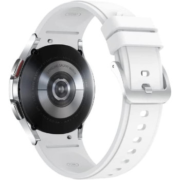 SAMSUNG Galaxy Watch 4 Classic R890 46mm Smartwatch GPS WiFi (International Model) (Silver)