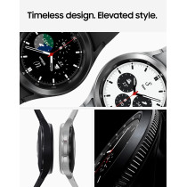 SAMSUNG Galaxy Watch 4 Classic R890 46mm Smartwatch GPS WiFi (International Model) (Silver)