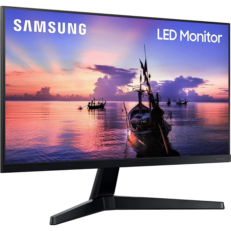 SAMSUNG LF24T350FHRXXU 24 Inches T35 75Hz FullHD 1080p Monitor - 75Hz, 5ms, 1920x1080, HDMI, VGA, Black