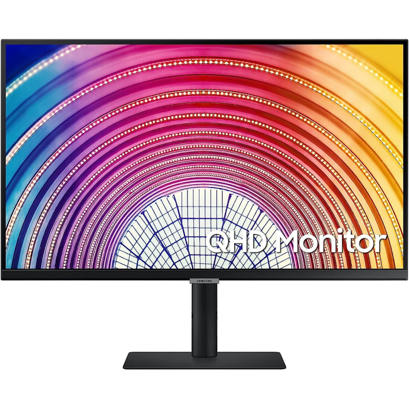 SAMSUNG 27 Inches IPS QHD Flat Monitor, BLACK