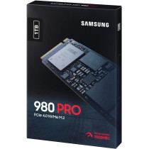 SAMSUNG 980 PRO 1TB PCIe 4.0 NVME M.2 SSD MZ V8P1T0BW, Black