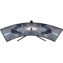Samsung 49 Inch Odyssey G9 Gaming Monitor 1000R Curved Screen QLED Dual QHD Display 240Hz NVIDIA G-SYNC and FreeSync Premium Pro LC49G95TSSNXZA Black
