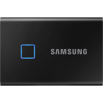 SAMSUNG MU-PC1T0K/WW Portable SSD T7 TOUCH USB 3.2 With Fingerprint And Password Security - 1TB, Black