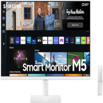 SAMSUNG LS27BM501EUXXU - 27 Inches Full HD Smart Monitor Smart Hub For TV Streaming And Catch Up Apps - White