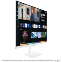 SAMSUNG LS27BM501EUXXU - 27 Inches Full HD Smart Monitor Smart Hub For TV Streaming And Catch Up Apps - White