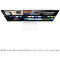 SAMSUNG LS27BM501EUXXU - 27 Inches Full HD Smart Monitor Smart Hub For TV Streaming And Catch Up Apps - White