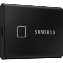 SAMSUNG T7 Touch Portable SSD - 2 TB - USB 3.2 Gen.2 External SSD Metallic Black (MU-PC2T0K/WW)