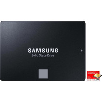SAMSUNG SSD 870 EVO, 1 TB, Form Factor 2.5 Inch, Intelligent Turbo Write, Magician 6 Software, Black