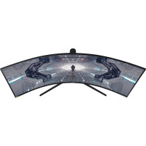 Samsung Odyssey G9 Curved Gaming Monitor, 49 Inch, 240hz, 1000R, 1ms, 1440p, Black & White