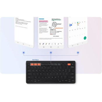 SAMSUNG Official Smart Keyboard Trio 500 (EJ-B3400UBEGUS), Black - US Model