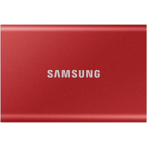 SAMSUNG T7 Portable SSD Mettallic Red 1 TB