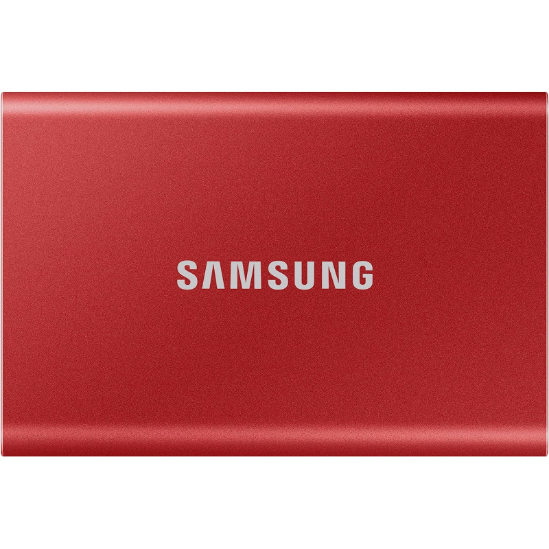 SAMSUNG T7 Portable SSD Mettallic Red 1 TB