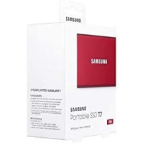 SAMSUNG T7 Portable SSD Mettallic Red 1 TB