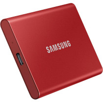 SAMSUNG T7 Portable SSD Mettallic Red 1 TB