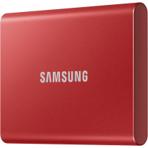SAMSUNG T7 Portable SSD Mettallic Red 1 TB