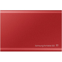 SAMSUNG T7 Portable SSD Mettallic Red 1 TB