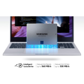 SAMSUNG 870 QVO 2TB 2.5 Inches MZ-77Q2T0B/AM
