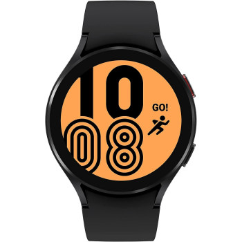 Samsung Galaxy Watch 4 44mm Smartwatch with ECG Monitor Tracker, GPS Fall Detection, Bluetooth, US Version, Black