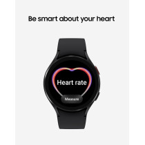 Samsung Galaxy Watch 4 44mm Smartwatch with ECG Monitor Tracker, GPS Fall Detection, Bluetooth, US Version, Black