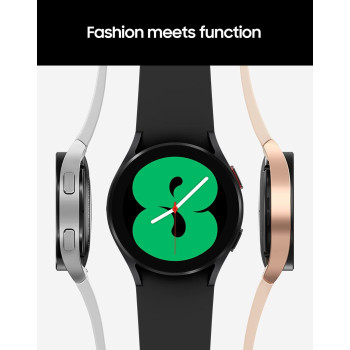 Samsung Galaxy Watch 4 44mm Smartwatch with ECG Monitor Tracker, GPS Fall Detection, Bluetooth, US Version, Black