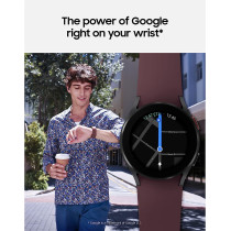Samsung Galaxy Watch 4 44mm Smartwatch with ECG Monitor Tracker, GPS Fall Detection, Bluetooth, US Version, Black
