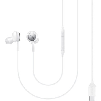 SAMSUNG USB Type C Earphones EO IC100BWEGWW, White, EO-IC100B, Small
