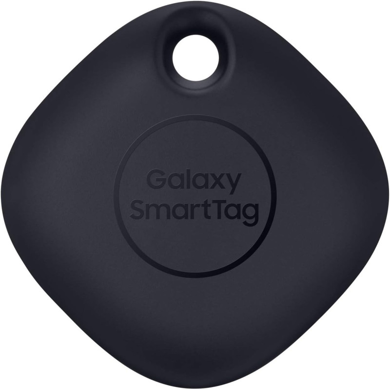 SAMSUNG Galaxy SmartTag Bluetooth Item Finder And Key Finder, 120m Finding Range, 1 Pack, Black (UK Version)