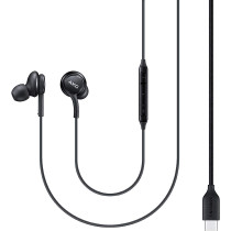 SAMSUNG EO-IC100 USB Type-C Headphones, Sound by AKG, Black