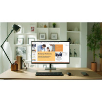 SAMSUNG M5 Series 32-Inch FHD 1080p Smart Monitor & Streaming TV (Tuner-Free), Netflix, HBO, Prime Video, & More, Apple Airplay, Bluetooth, Built-in Speakers, Remote Included (LS32AM500NNXZA)
