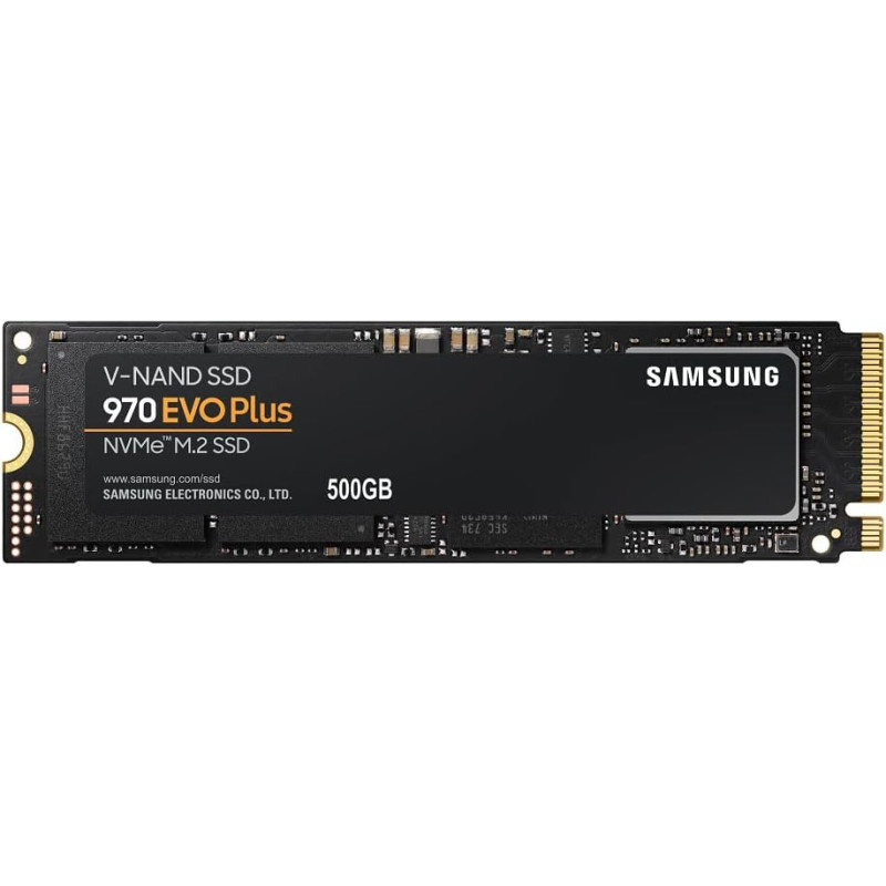 SAMSUNG 970 EVO Plus Series 500GB PCIe NVMe M.2 Internal SSD MZ V7S500B/AM Black, MZ-V7S500B/AM