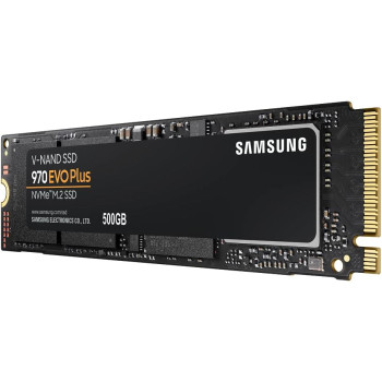 SAMSUNG 970 EVO Plus Series 500GB PCIe NVMe M.2 Internal SSD MZ V7S500B/AM Black, MZ-V7S500B/AM