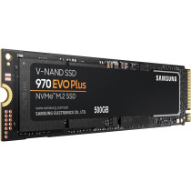 SAMSUNG 970 EVO Plus Series 500GB PCIe NVMe M.2 Internal SSD MZ V7S500B/AM Black, MZ-V7S500B/AM