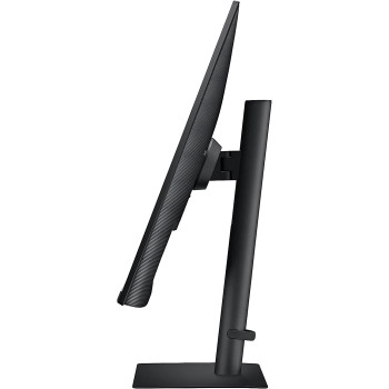 Samsung S60A Series 27 Inch WQHD 2560x1440 Computer Monitor 75Hz IPS Panel HDMI HDR10 1 Billion Colours Height Adjustable Stand TUV Certified Intelligent Eye Care LS27A600NWNXGO Black