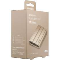 SAMSUNG T7 Shield Portable SSD - 1 TB - USB 3.2 Gen.2 External SSD Beige (MU-PE1T0K/EU)