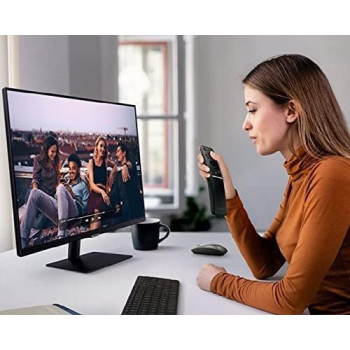 SAMSUNG 32 Inch Smart Monitor FHD with Mobile Connectivity, Black