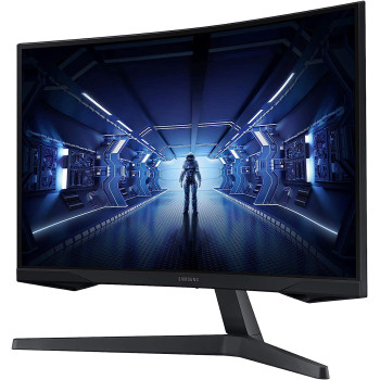 SAMSUNG Odyssey G5 LC27G55TQWRXXU 27 Inches 1000R Curved Gaming Monitor - 144Hz, 1ms, 1440p QHD, Freesync Premium, HDR10, HDMI, Displayport