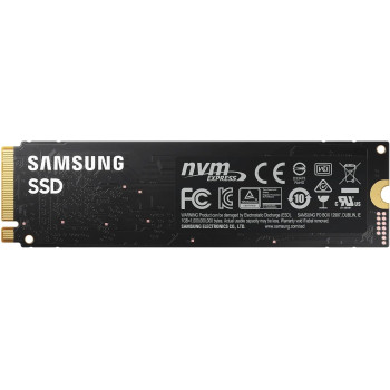 SAMSUNG 980 M 2 NVMe Interface Internal Solid State Drive for Gaming Heavy Graphics Full Power Mode, Black, MZ-V8V1T0BW