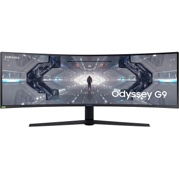 SAMSUNG Odyssey Gaming Monitor LC49G95TSSLXZX 49 Inches 240Hz Curved 1000R, Black