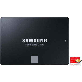 SAMSUNG SSD 870 EVO, 2 TB, Form Factor 2.5 Inch, Intelligent Turbo Write, Magician 6 Software, Black