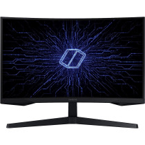 SAMSUNG Odyssey LC27G55TQWUXEN 27 Inches G55 1000R Curved Gaming Monitor - 144Hz, 1ms, 1440p QHD, Freesync Premium, HDR10, HDMI, 1 x Displayport, Black