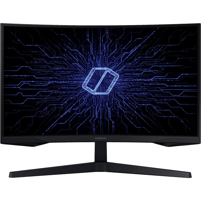 SAMSUNG Odyssey LC27G55TQWUXEN 27 Inches G55 1000R Curved Gaming Monitor - 144Hz, 1ms, 1440p QHD, Freesync Premium, HDR10, HDMI, 1 x Displayport, Black