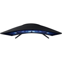 SAMSUNG Odyssey LC27G55TQWUXEN 27 Inches G55 1000R Curved Gaming Monitor - 144Hz, 1ms, 1440p QHD, Freesync Premium, HDR10, HDMI, 1 x Displayport, Black