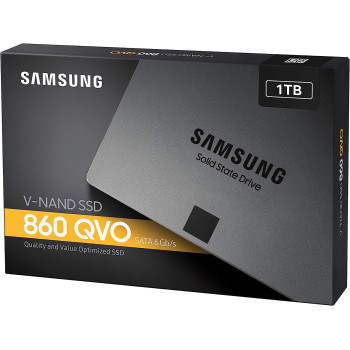 SAMSUNG 860 QVO 1 TB SATA 2.5 Inch Internal Solid State Drive (SSD) (MZ-76Q1T0)
