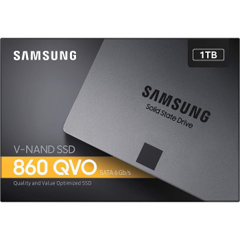 SAMSUNG 860 QVO 1 TB SATA 2.5 Inch Internal Solid State Drive (SSD) (MZ-76Q1T0)