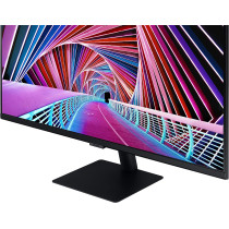 SAMSUNG 27 Inch S70A Series 4K UHD Computer Monitor with IPS Panel and HDR10 for PC, Borderless Slim Design, TUV Eye Comfort Certified Eye Care, Fully Adjustable Stand, LS27A700NWNXZA, Black