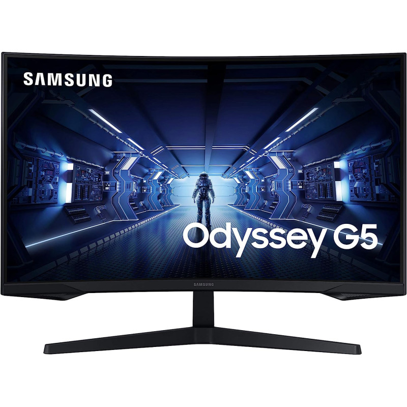 SAMSUNG 32 Inches Curved Monitor With 1000R 2560x1440 250cd/m2 2500:1 144Hz, Black